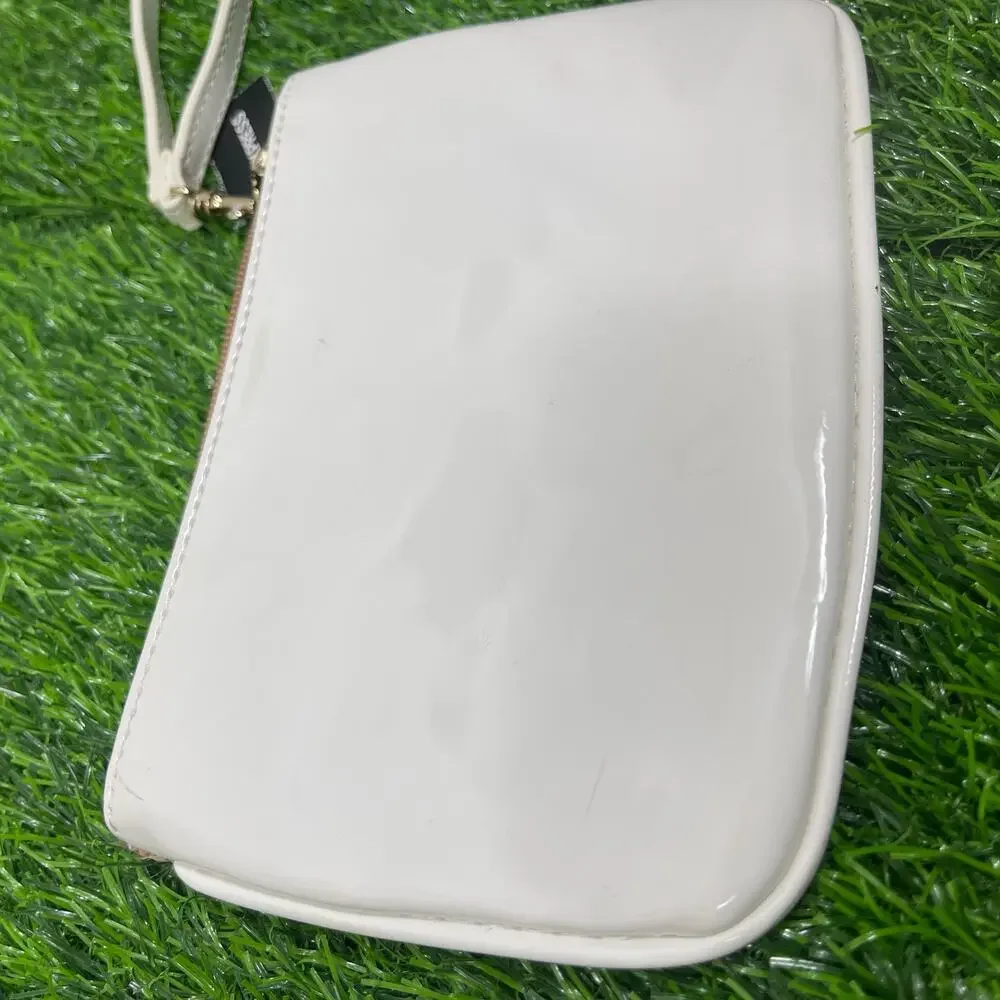 Express Cork White Wristlet‎ Zipper Bag